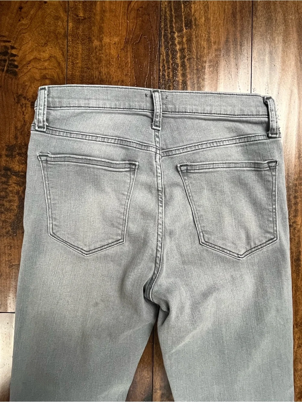 J.Crew High-Rise Skinny Jeans Gray Denim Stretch Women’s Size 28.